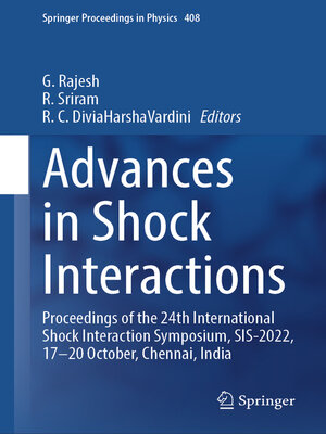 cover image of Advances in Shock Interactions